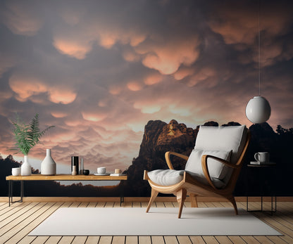 Mt. Rushmore after the Storm fototapet