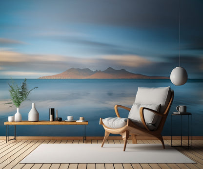 An epic sunrise in Eigg fototapet