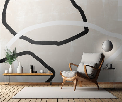 Abstracto Trio fototapet