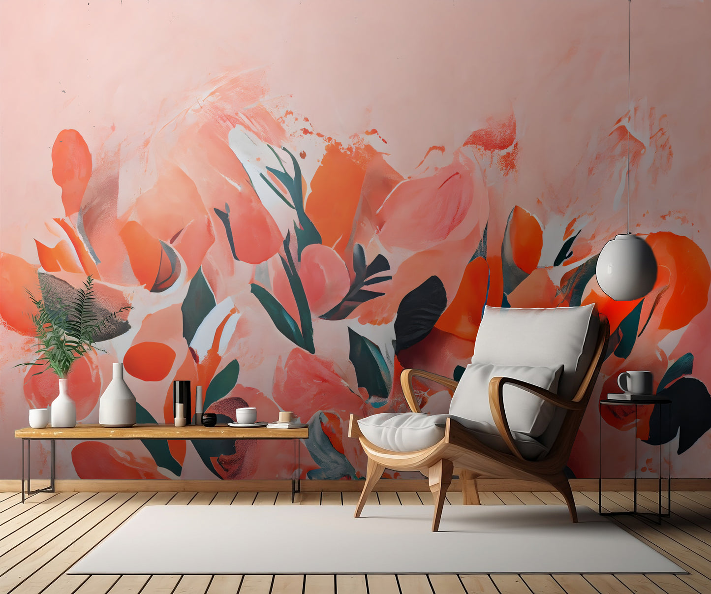 Wild Tulips fototapet