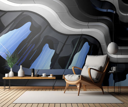 Wavy Windows fototapet