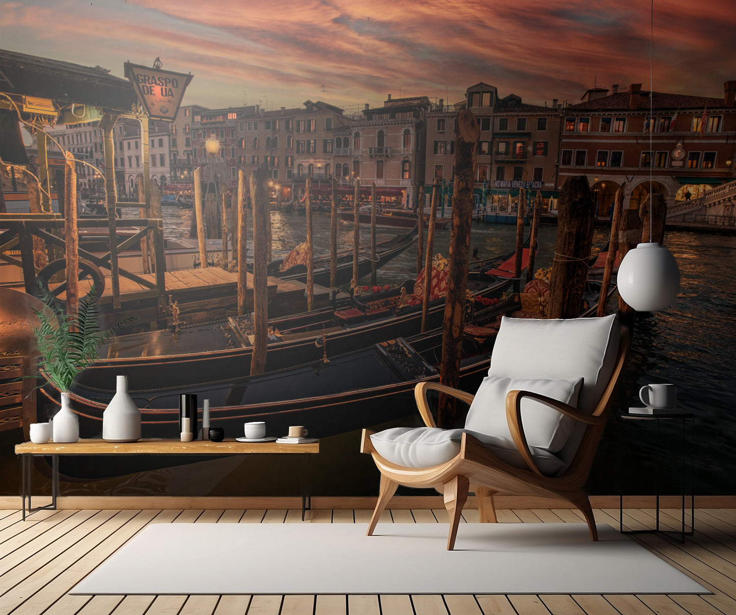 A Cozy Night in Venice fototapet