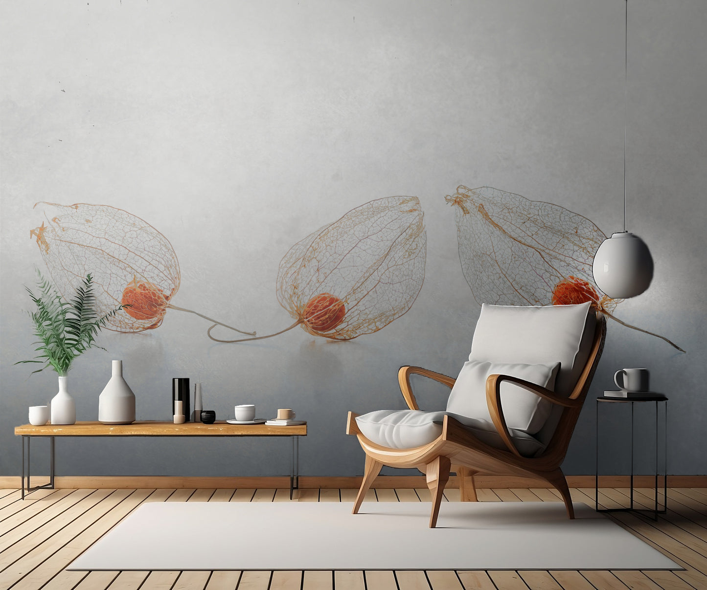 Chinese lantern fototapet