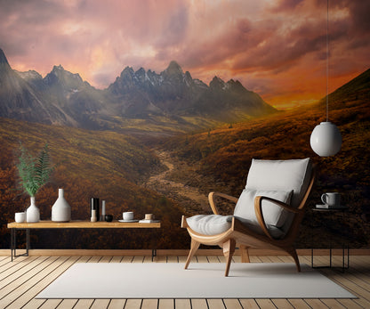 Yukon Sunset fototapet