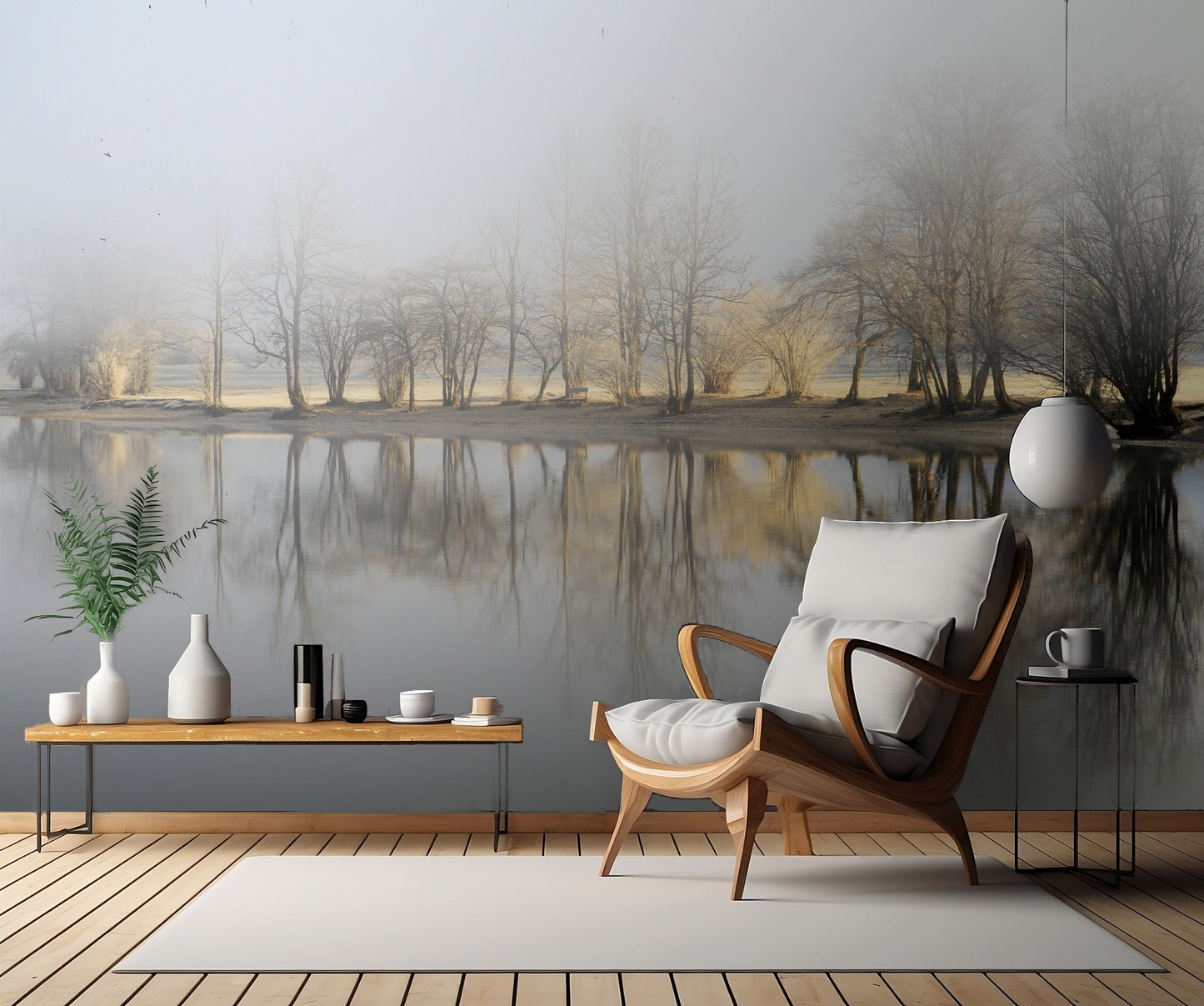 january morning fototapet