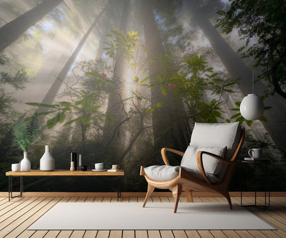 Among giants fototapet