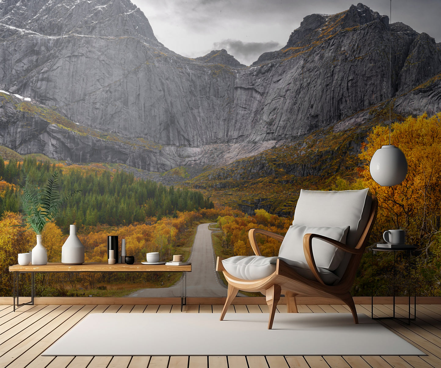 Road to the Wall fototapet