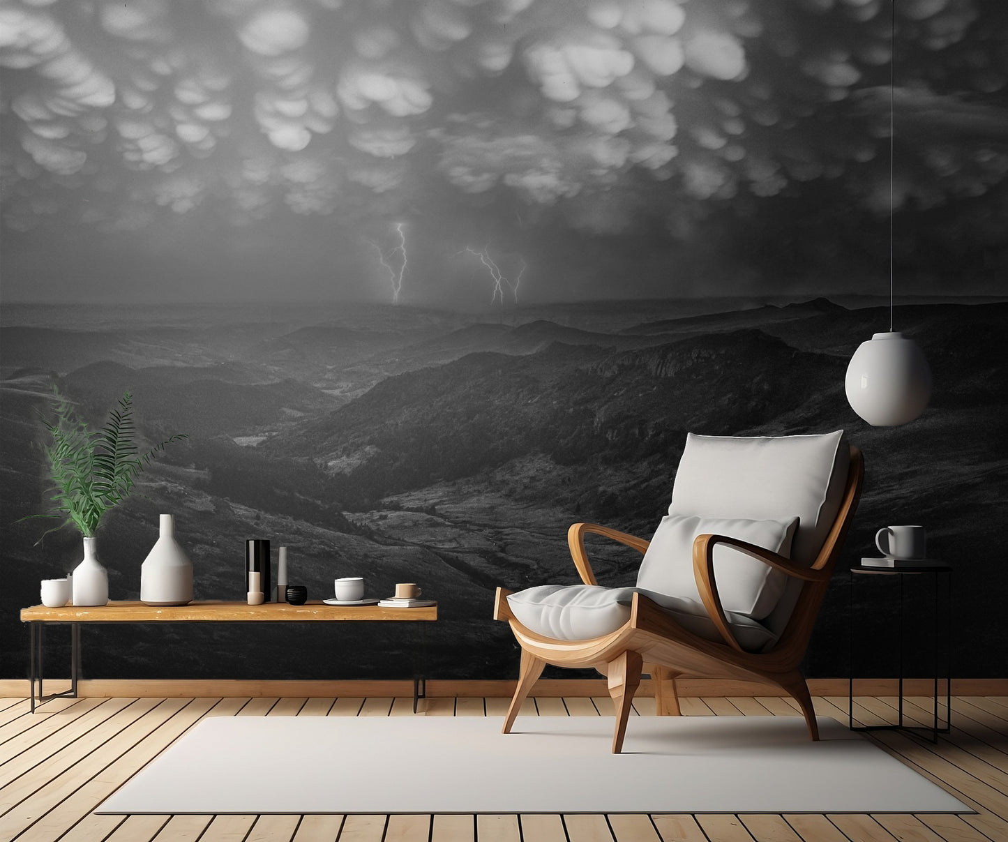 Puy Chavaroche Auvergne fototapet