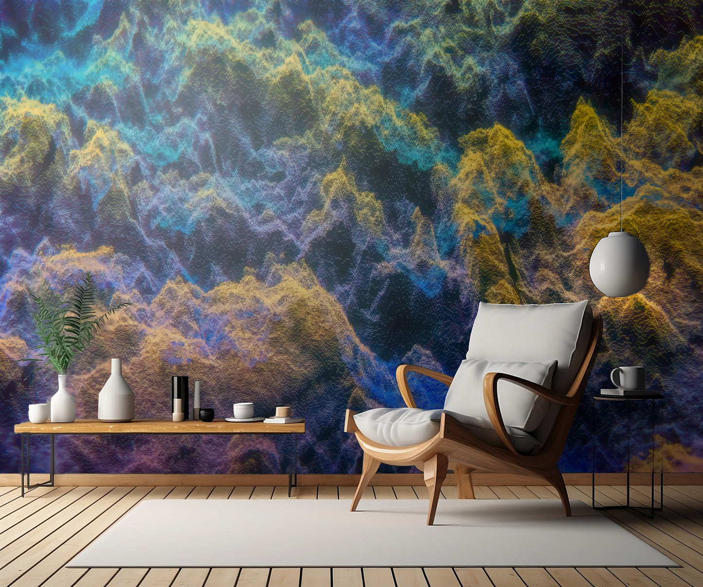 Abstract world fototapet