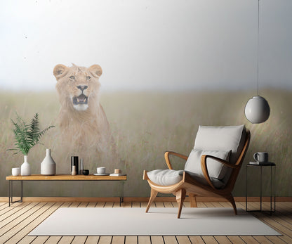 Young Lion fototapet