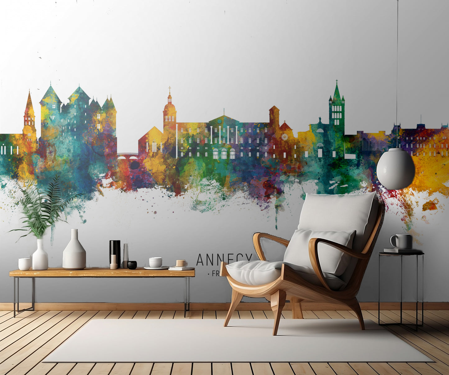 Annecy France Skyline fototapet