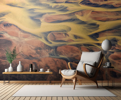 Water palette fototapet