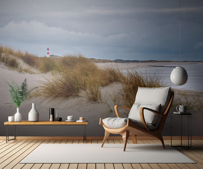 Winter at the North Sea fototapet