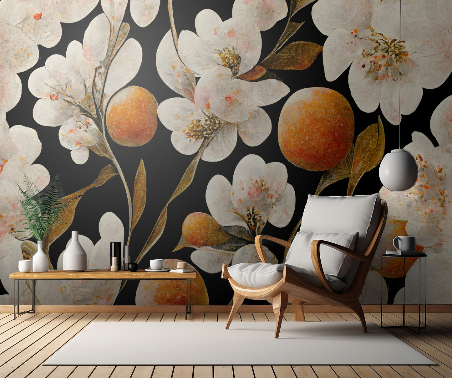 Wild Oranges fototapet