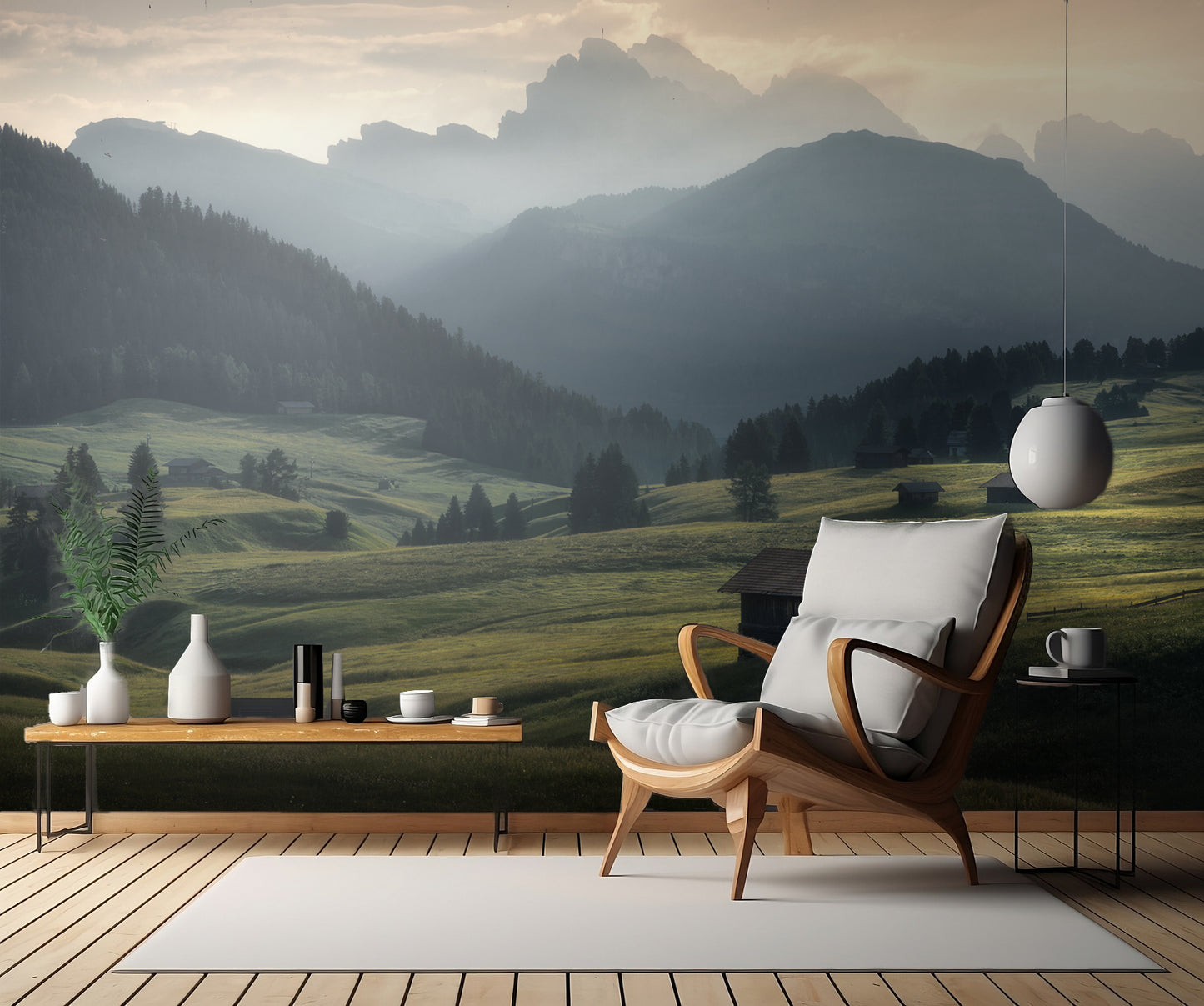 Seiser Alm fototapet