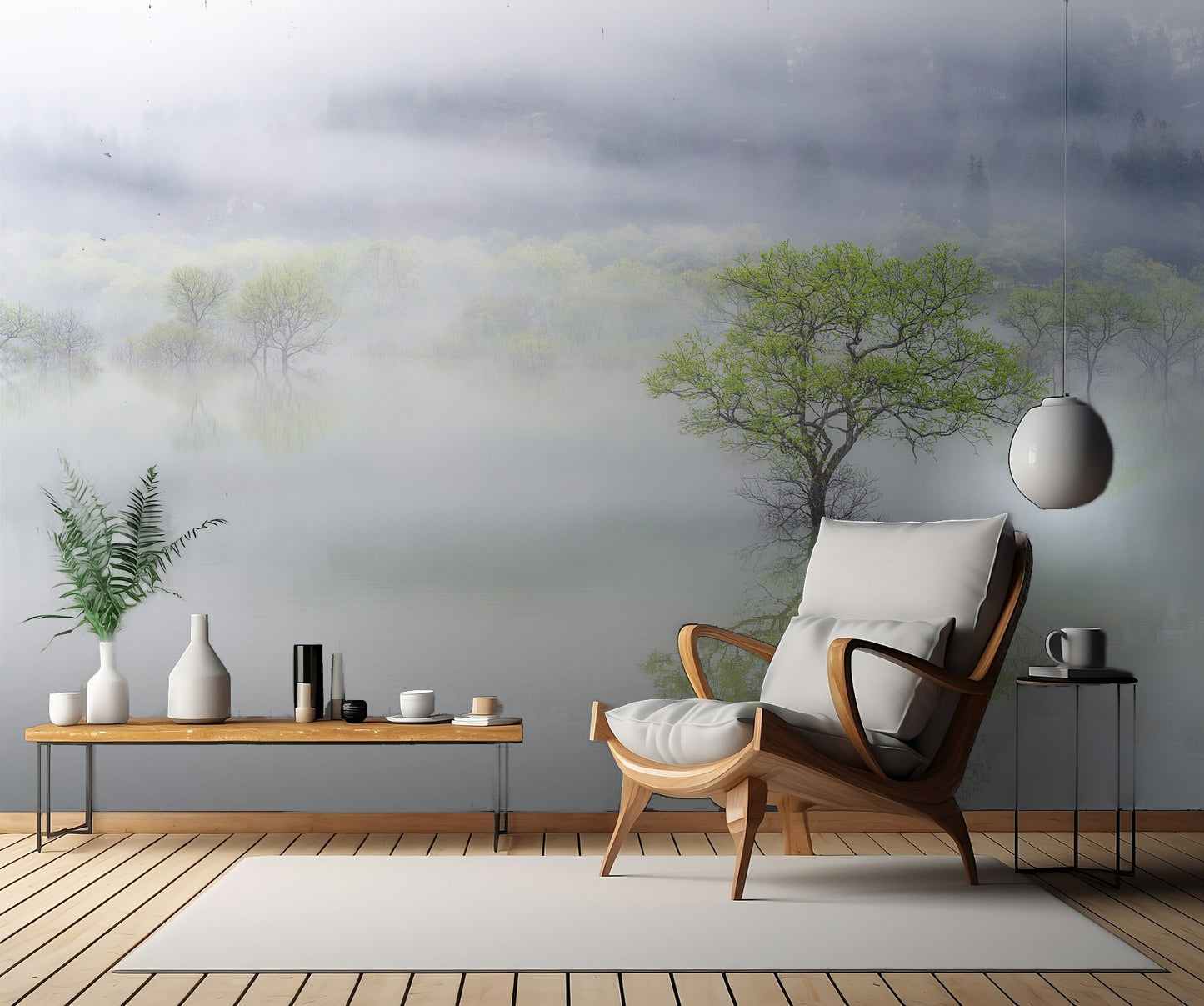 Dreamy tree fototapet