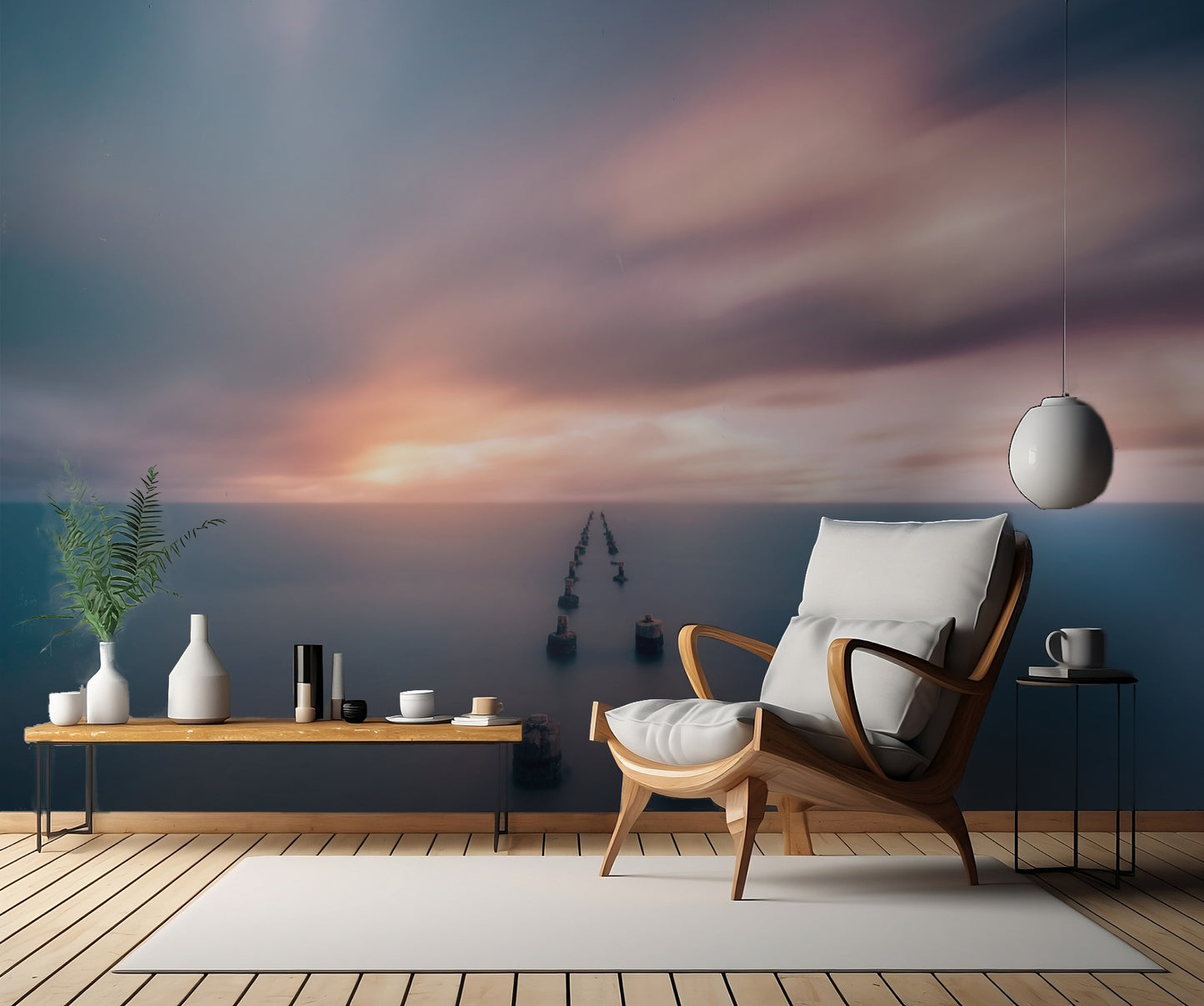 After the storm comes the calm fototapet