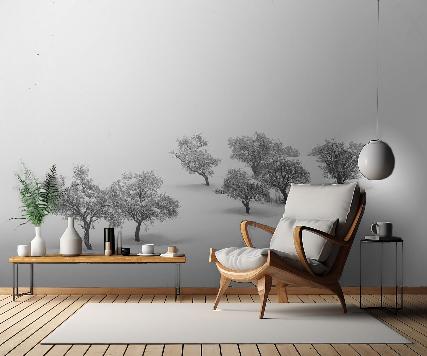 White Carpet fototapet