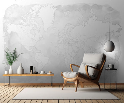 Xandi world map fototapet