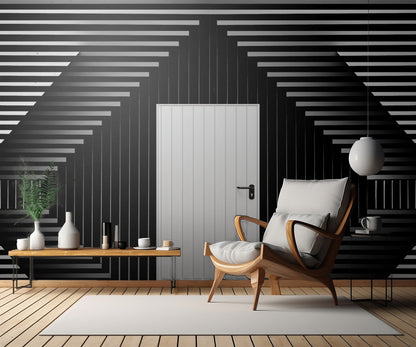 White Door fototapet