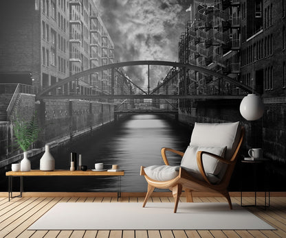 The other side of Hamburg fototapet