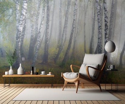 Autumn fogs fototapet