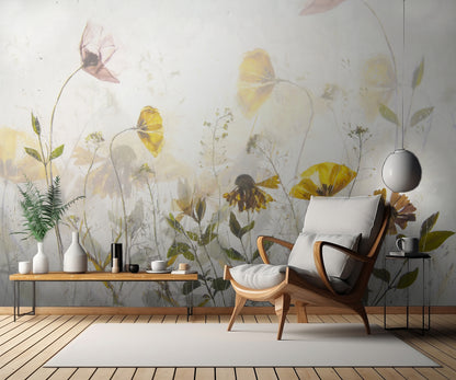 Flower party fototapet