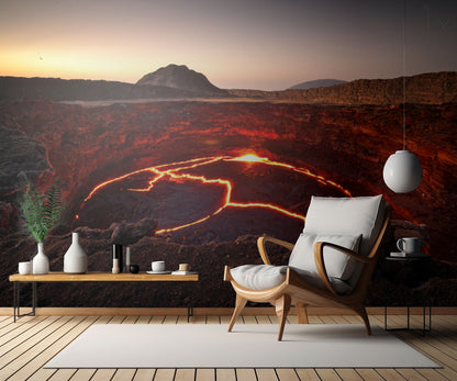 ... crater lake fototapet