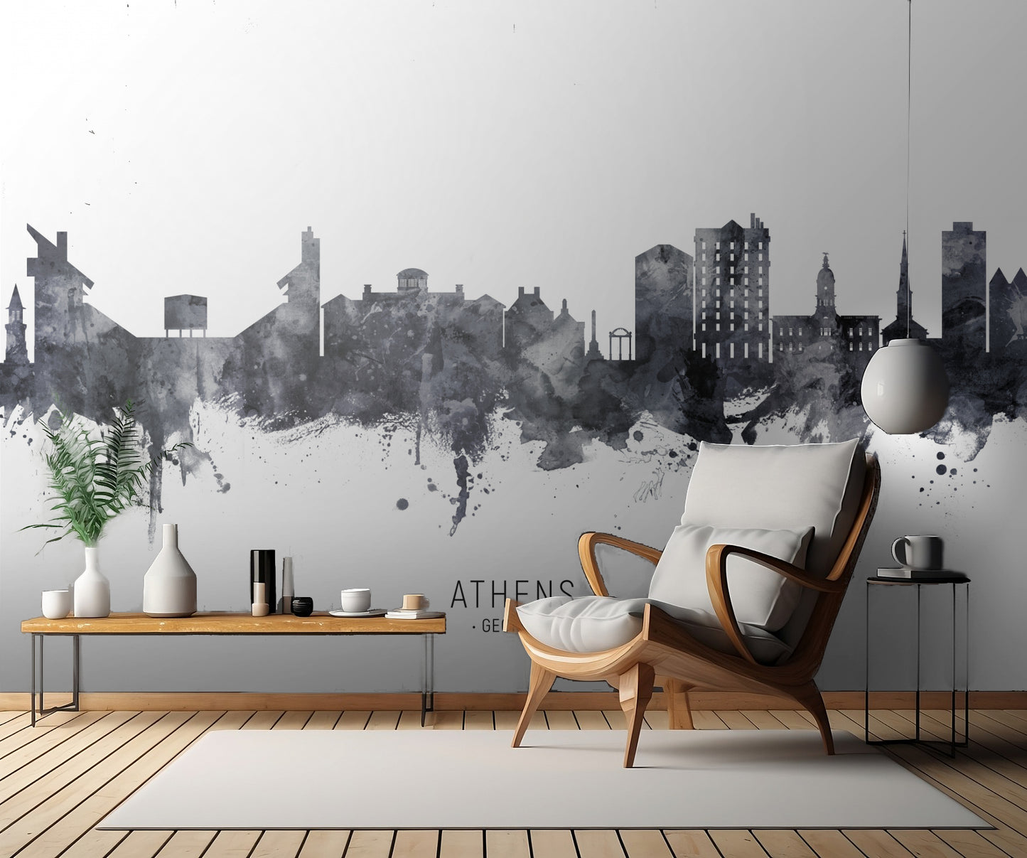 Athens Georgia Skyline fototapet