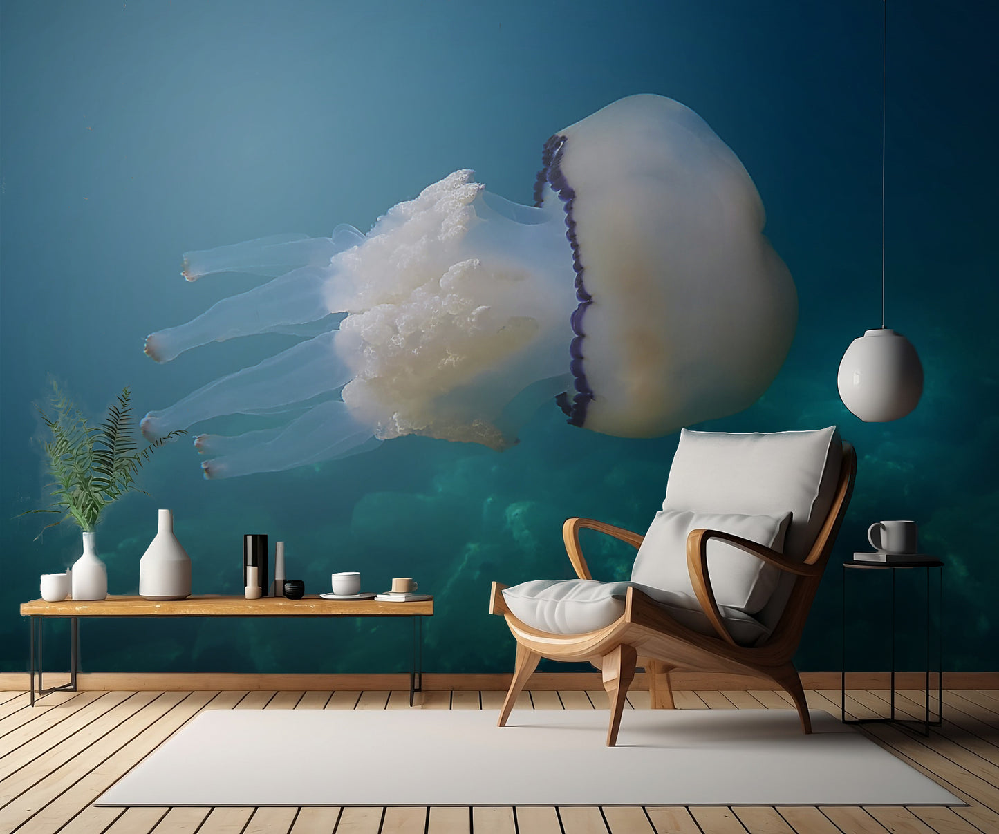 White elegance fototapet