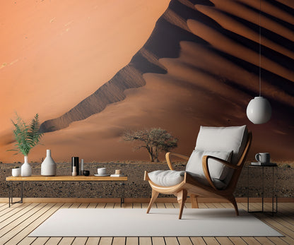 The dune and the tree fototapet