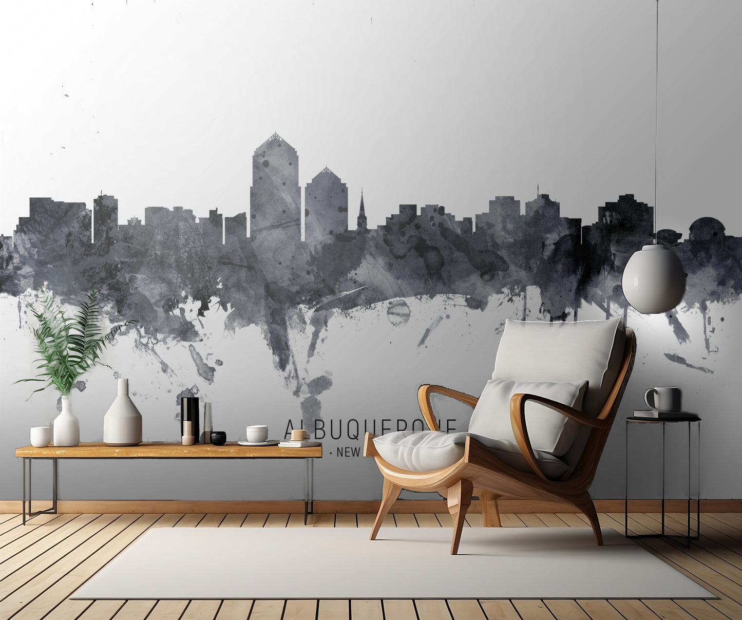 Albuquerque New Mexico Skyline fototapet