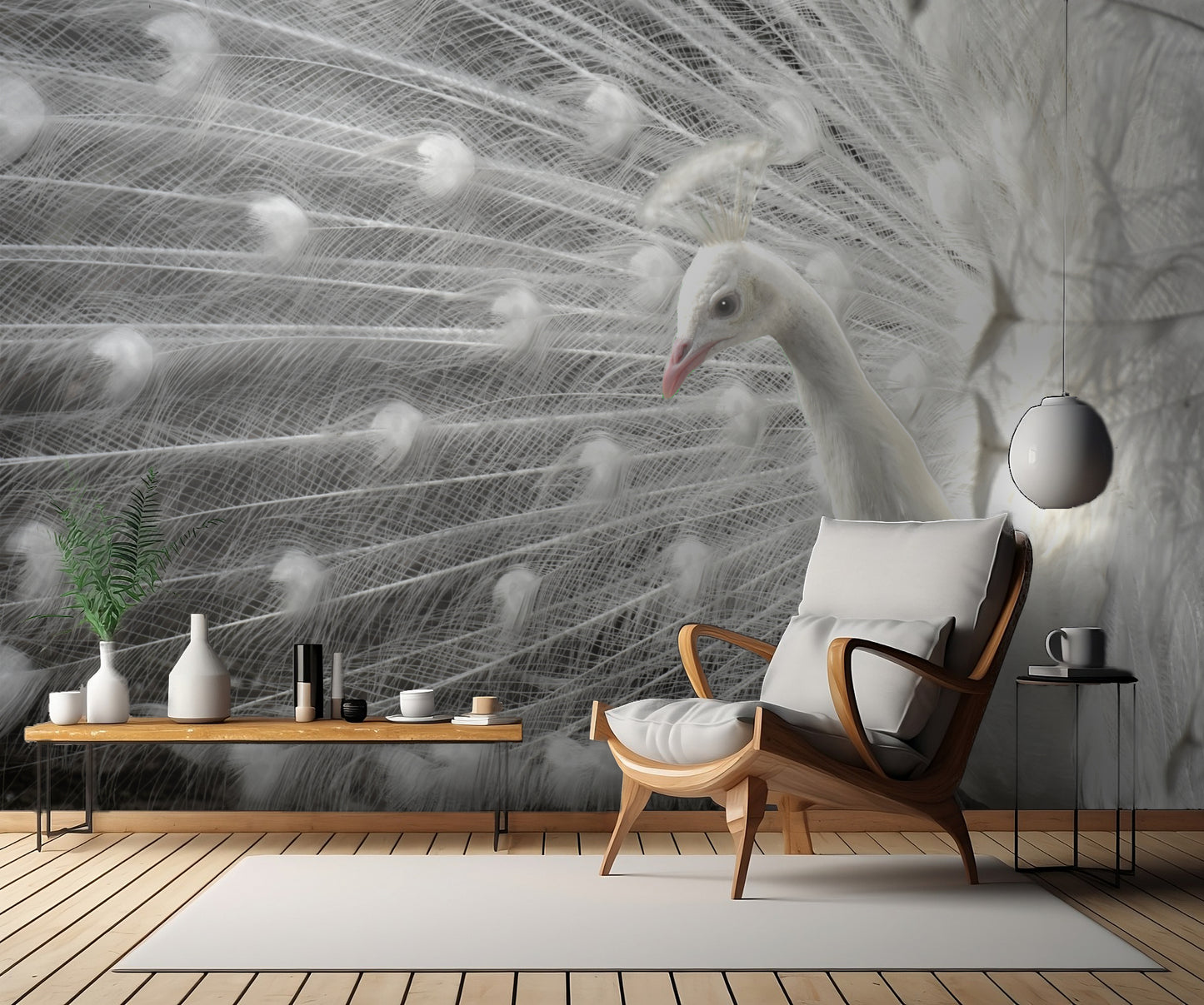 wight is white fototapet