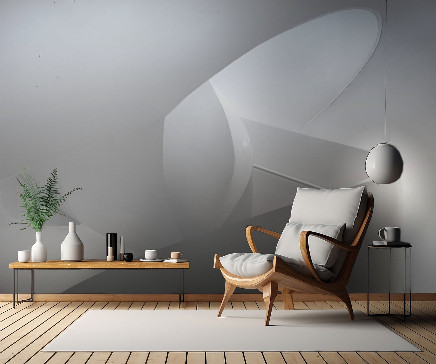 A dream in white fototapet