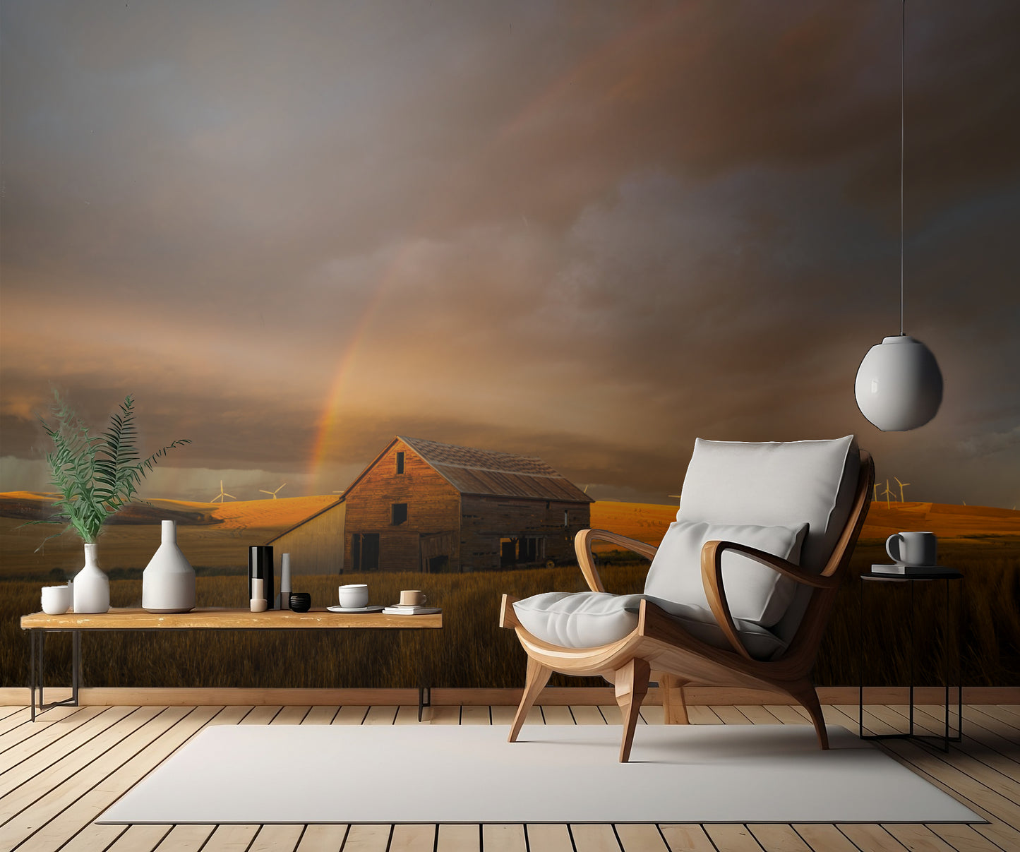 Witness of the Rainbow fototapet