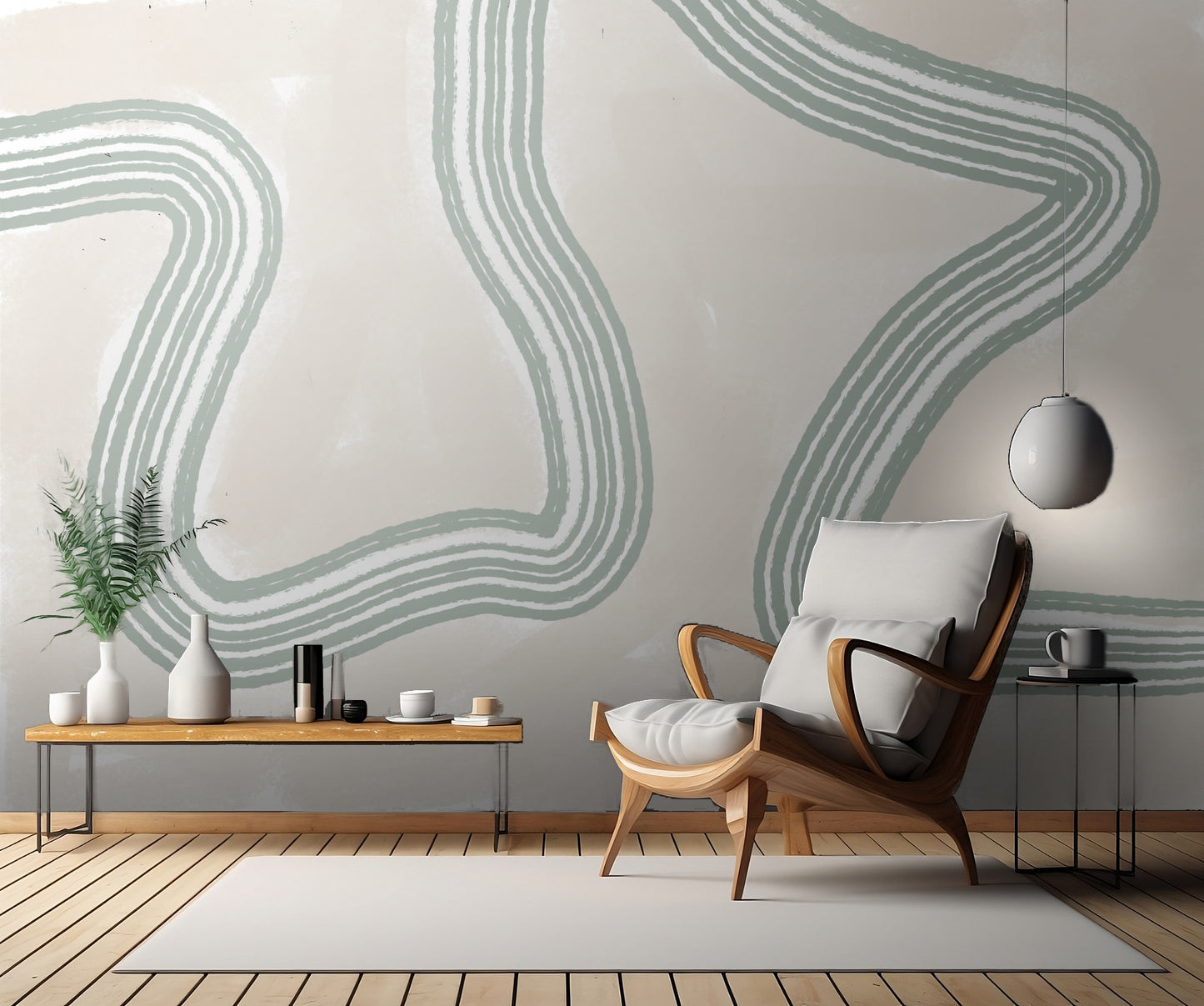 Abstracto Twist fototapet