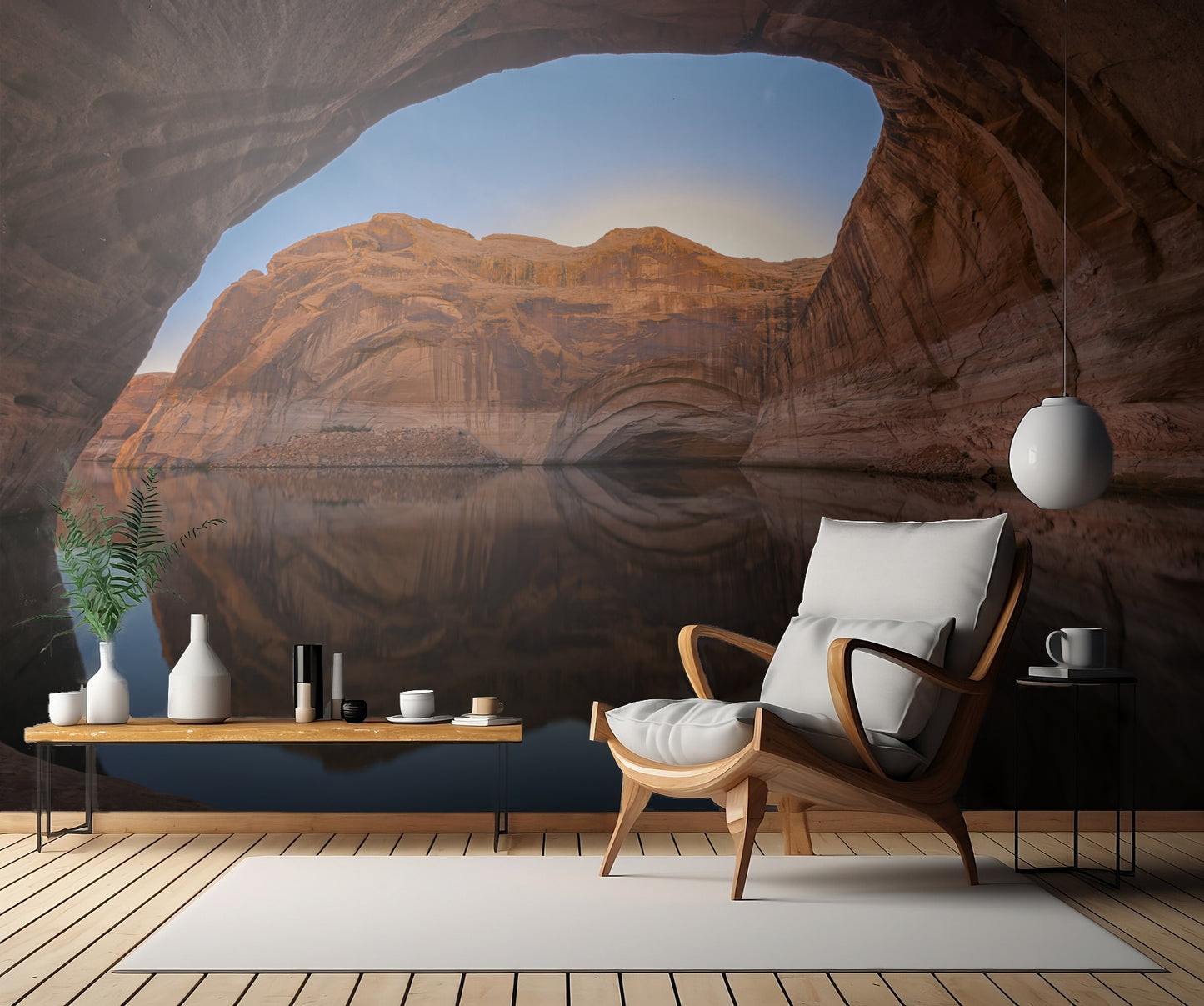 Cathedral In The Desert fototapet