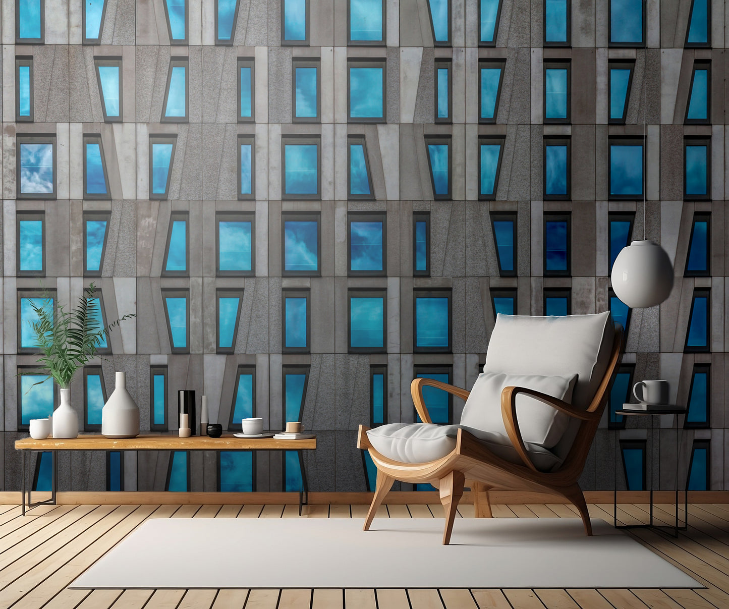 Windows at Rotterdam fototapet