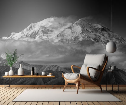 Denali from the opposing ridge line fototapet