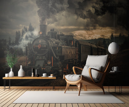 Gold digger train fototapet