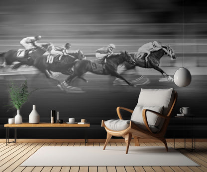 Horse Racing 3 fototapet