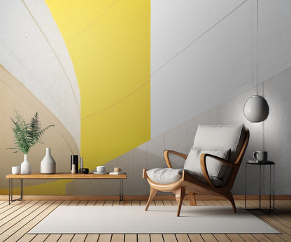 Yellow Interlude fototapet