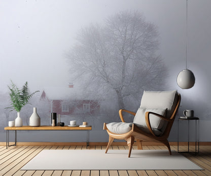 Winter idyll fototapet