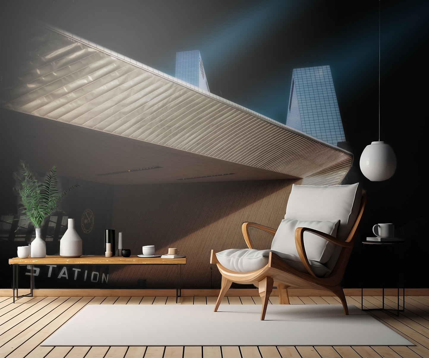 ... centraal station fototapet