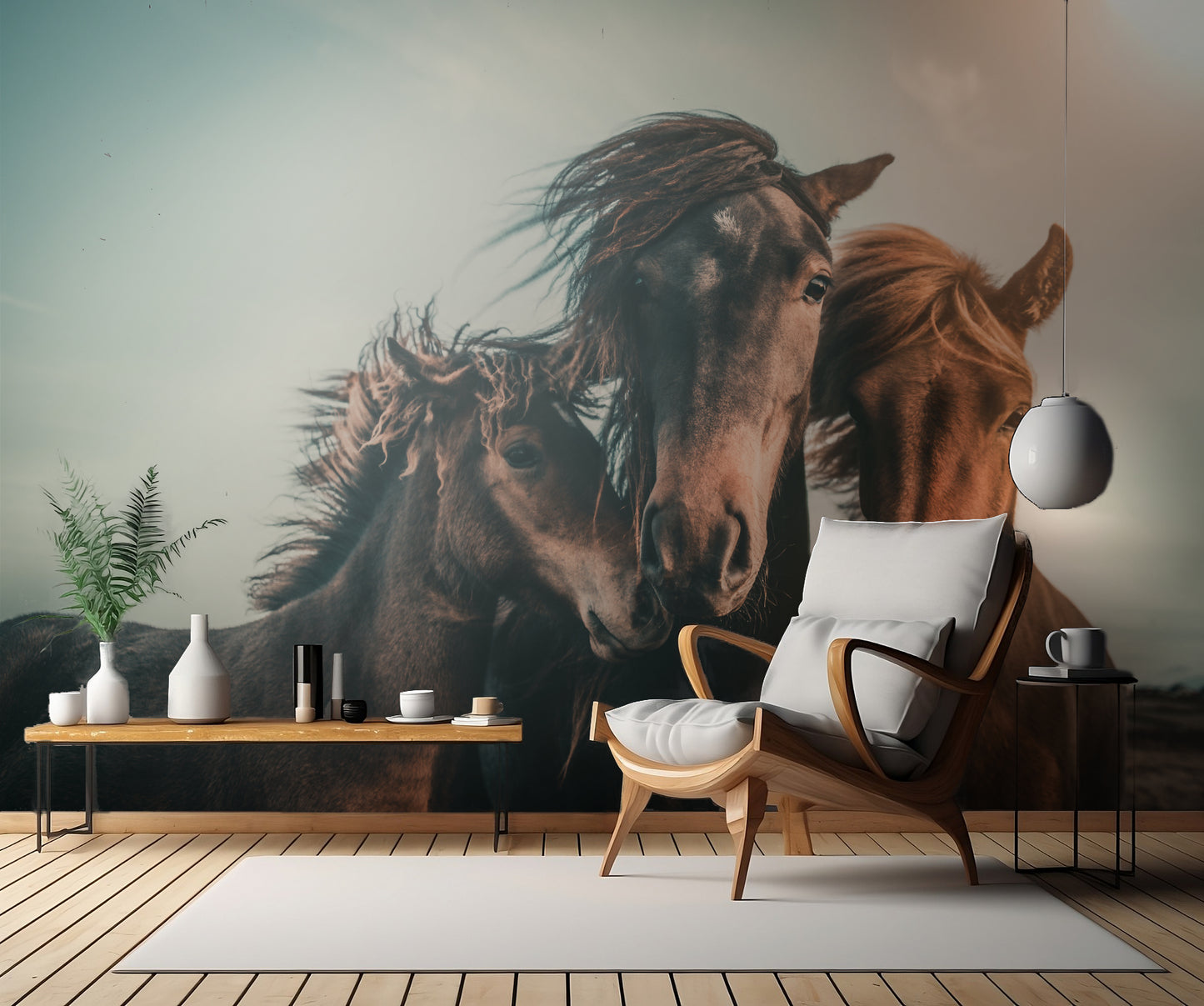 Family portrait fototapet