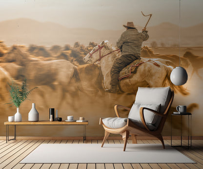 Wild horses (aka Yılkı Atları) fototapet