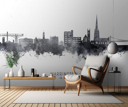 Warrington England Skyline fototapet