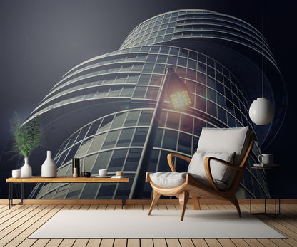 With light glow fototapet