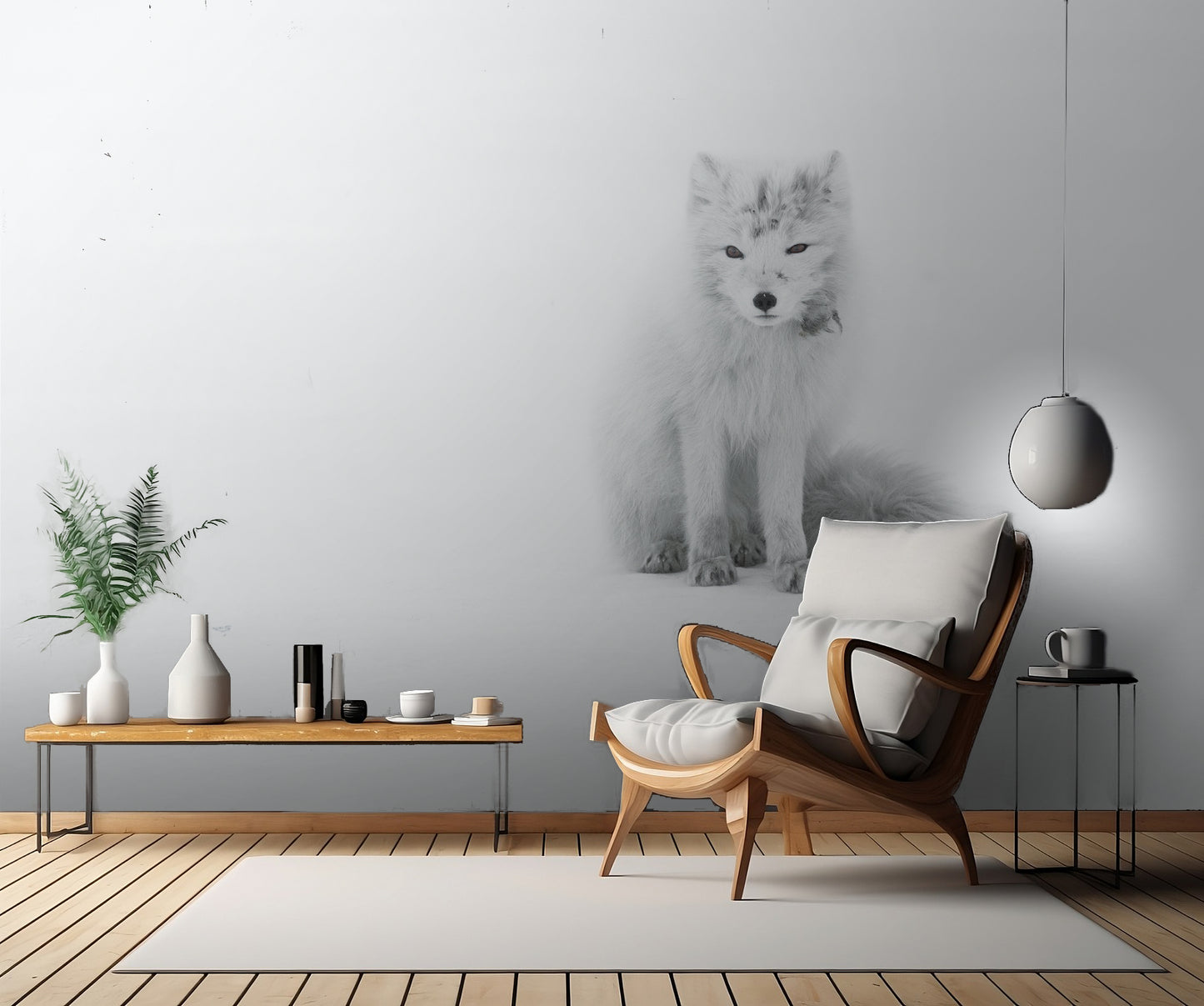 Arctic Fox fototapet