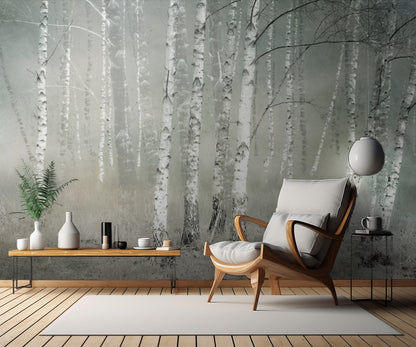 Morning silence fototapet